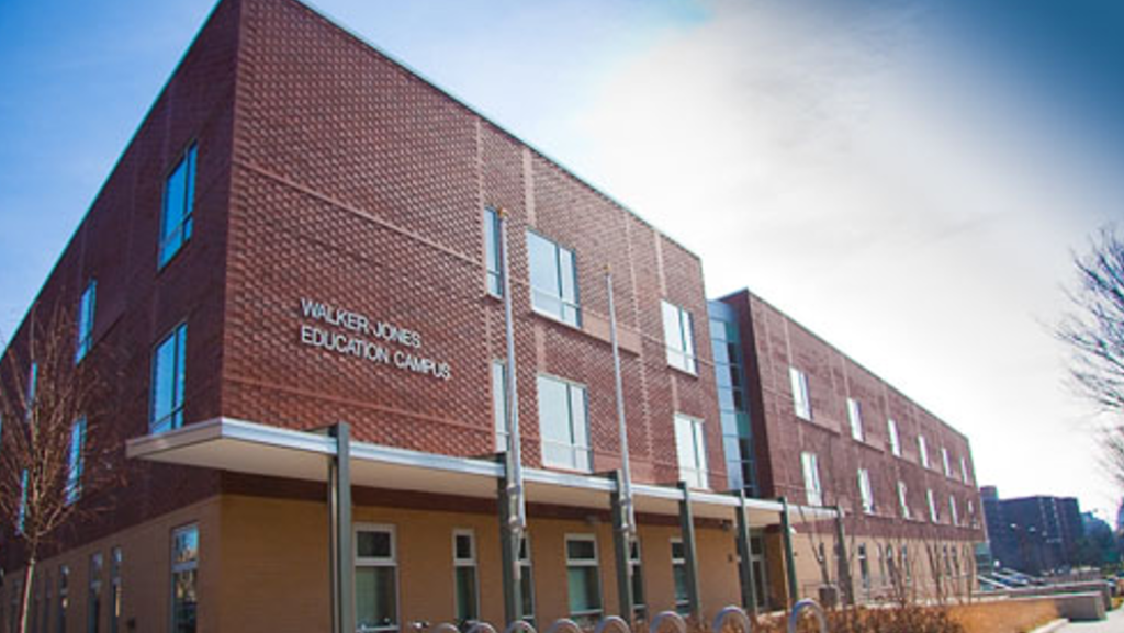 The Bizzell Staff Donated Computers to Walker Jones Education Campus